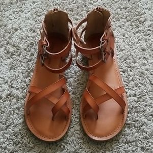 Size 6 American Eagle Strappy Sandals